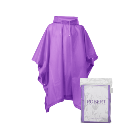 Wiederverwendbarer Regenponcho ROBERT für Kinder von 4 - 8 Jahren